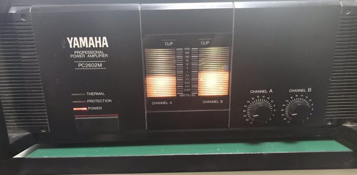 YAMAHA PC2602M监听功放维修