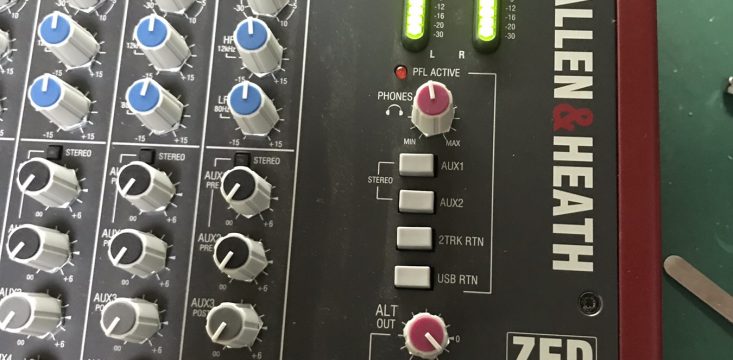 ALLEN&HEATH ZED24调音台维修+内部图