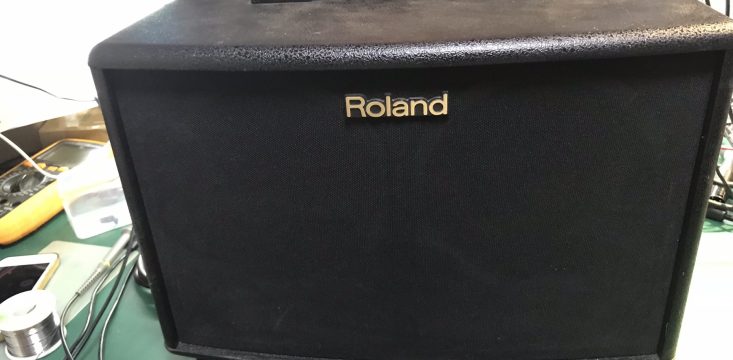 Roland AC-60吉他音箱维修+内部图