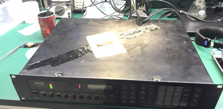 YAMAHA REV7 效果器维修+内部图