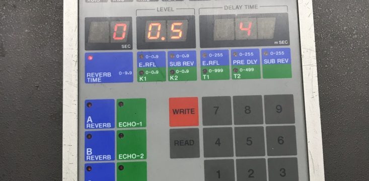 SONY DRE-2000 A效果器维修+内部图