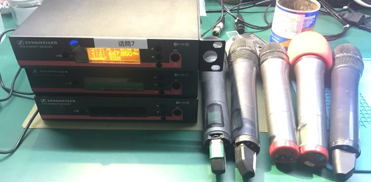 SENNHEISER EW100G2手持无线麦克风维修+内部图